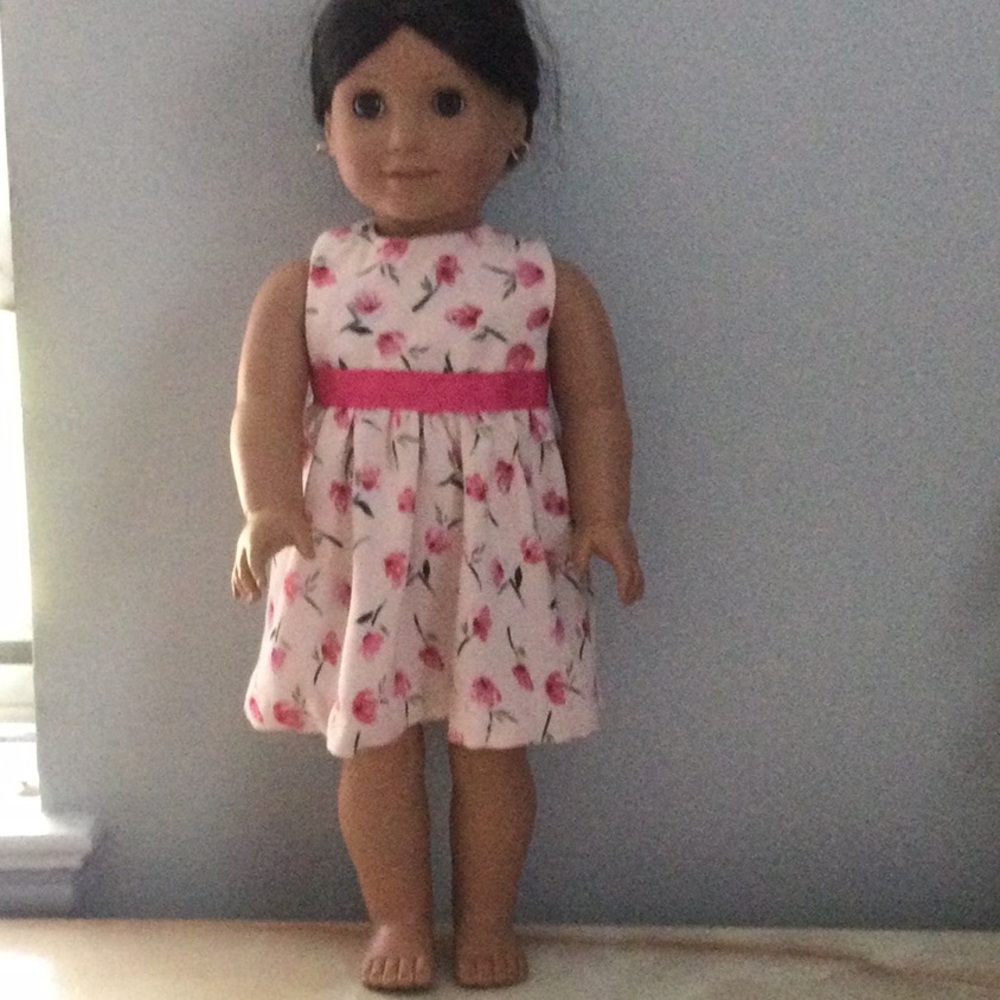 Handmade dress for 18” doll. Doll is not included.